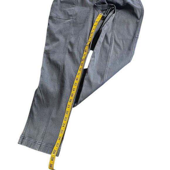 SPANX Stretch Twill Straight Leg Pant, Seafoam Green, Shaping, Pull On, Size L - Picture 9 of 11